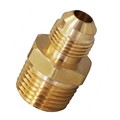 Everflow 3/8" Flare x 3/4" MIP Reducing Adapter Pipe Fitting; Brass F48R-3834
